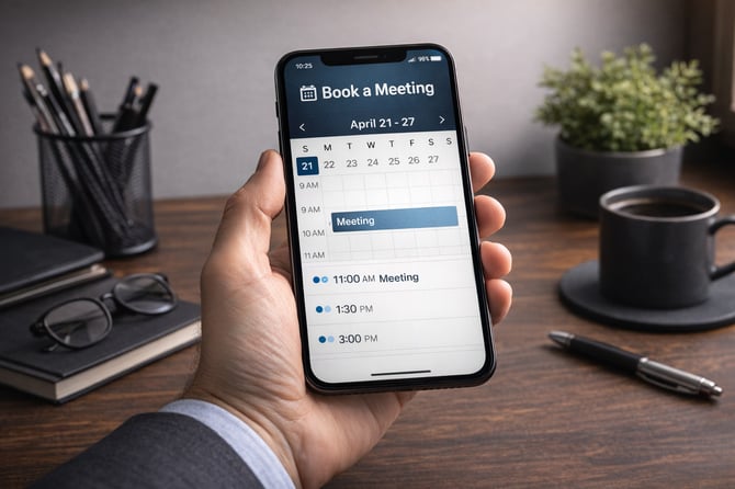 book a meeting